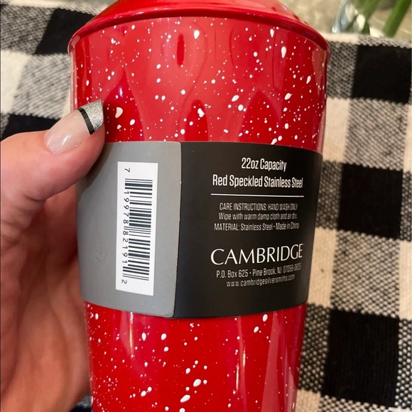 NEW CAMBRIDGE CHRISTMAS RED/GREEN BAR SET - Picture 3 of 7